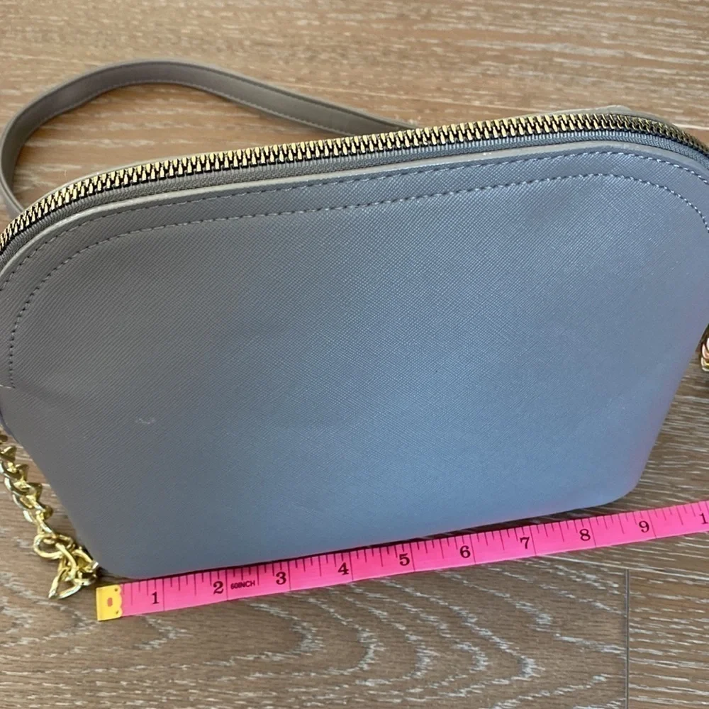 NWOT Betsy Johnson Crossbody Bag | Bow Detail | Gray